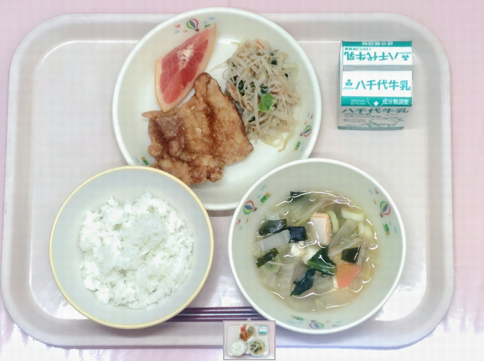 19日の給食