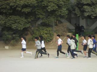 駅伝の練習①