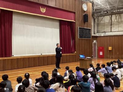 開式の辞(教頭先生)