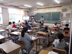 最高学年になりました。豊富小学校を引っ張って下さいね。