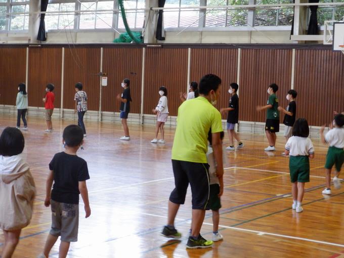 1年生は、？？？の様子でした。早く覚えてね。