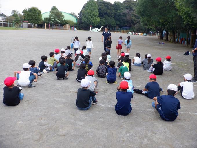 ほとんどの子がしっかりと列を覚えていました。