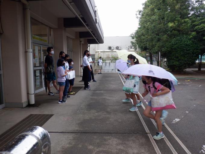 素敵な挨拶ができる子がたくさんいましたよ。