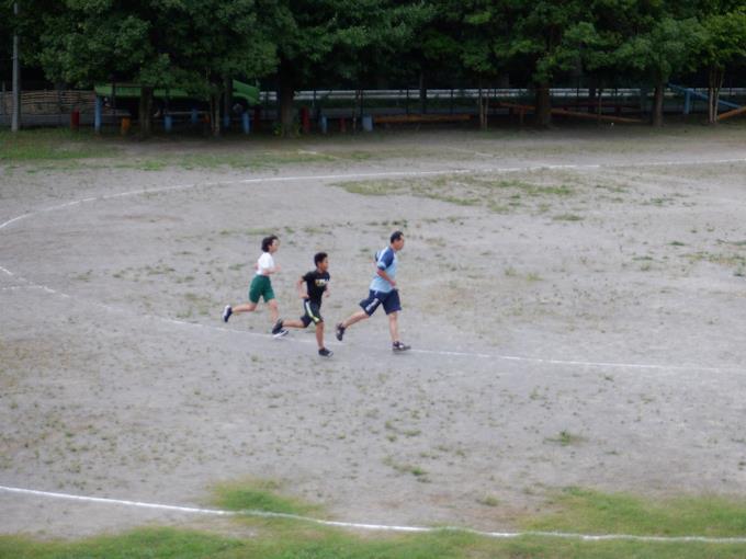 秋季市民陸上大会練習1