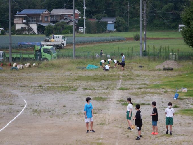 秋季市民陸上大会練習2