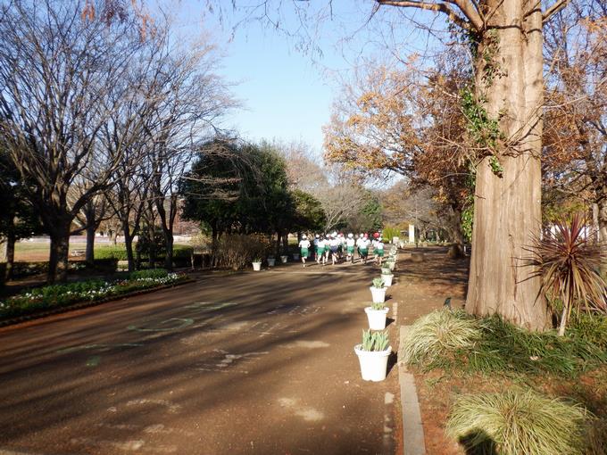 試走(アンデルセン公園)