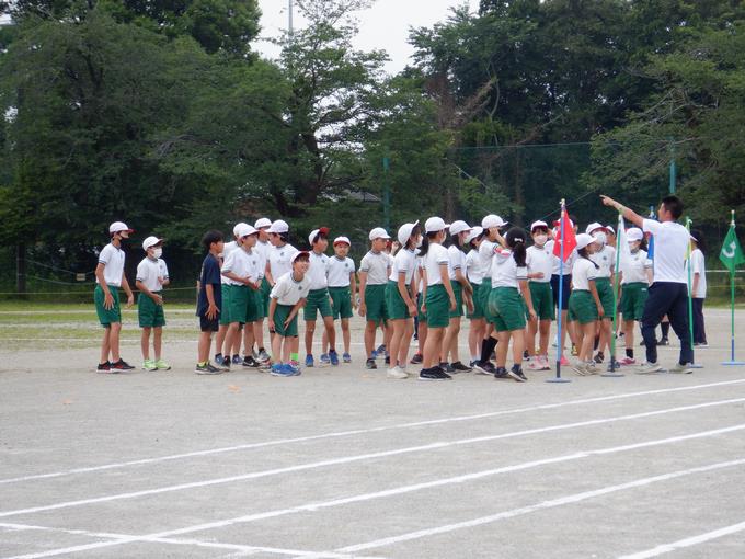 豊富中学校体育祭6年生参加