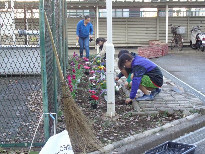 お花ボランティア②