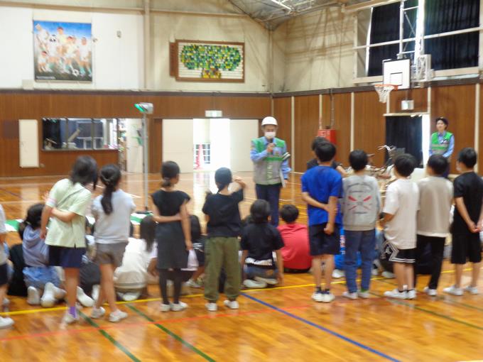 自転車安全教室③