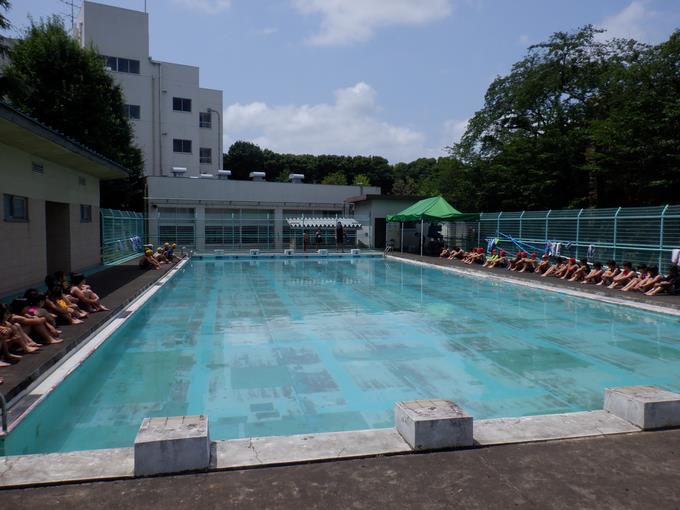 本校水泳学習の様子