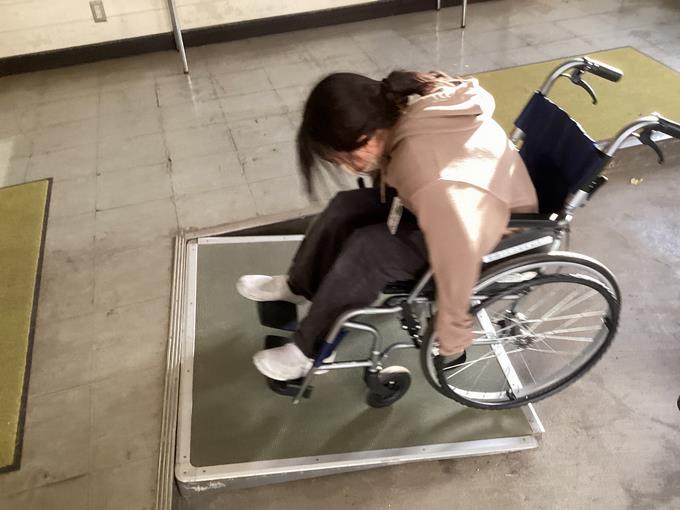 車いす体験