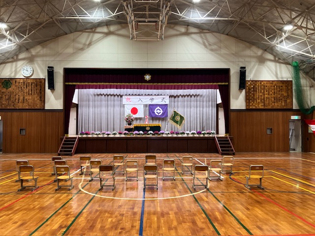 入学式会場
