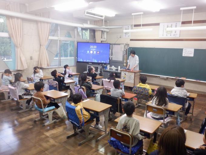 1年生の教室