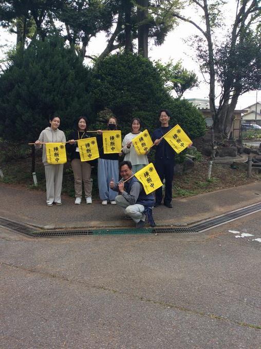 あいさつ運動＆見守り活動ありがとうございます