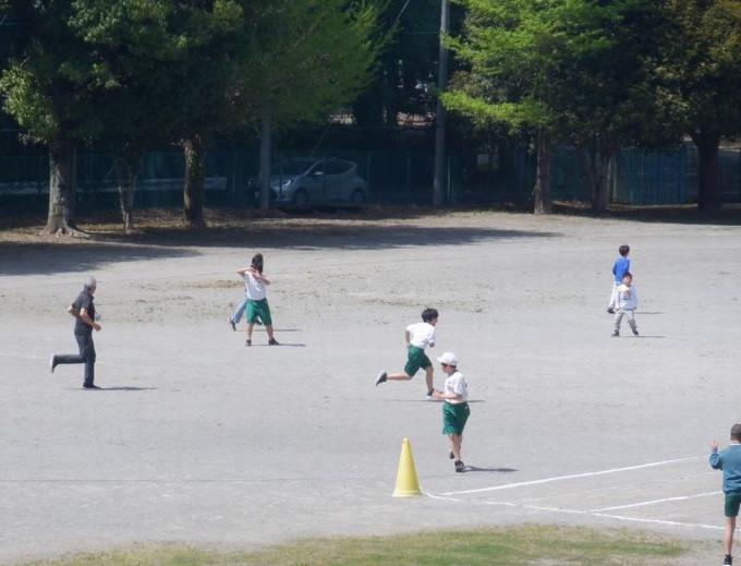 校長先生と鬼ごっこ