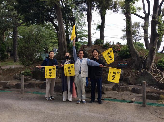あいさつ運動＆見守り活動運動ありがとうございます