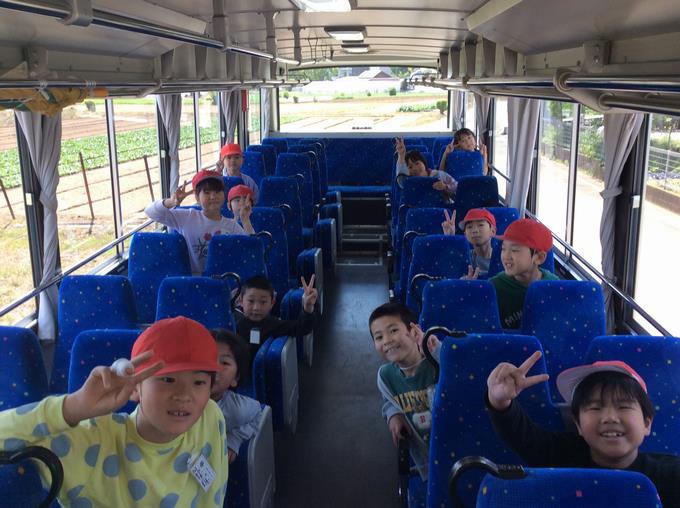 帰りのバスの中