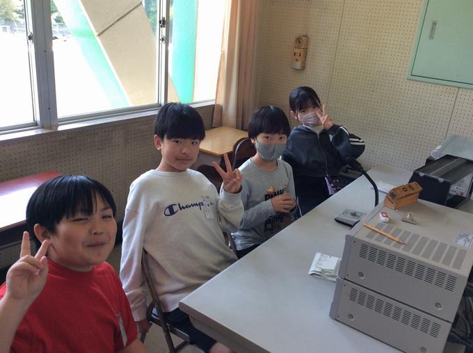 給食委員＆放送委員（今日の担当）