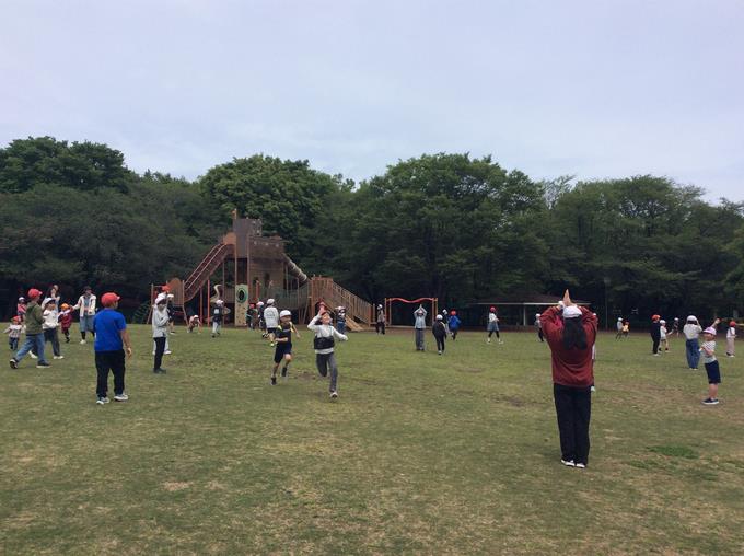 アンデルセン公園での遊び