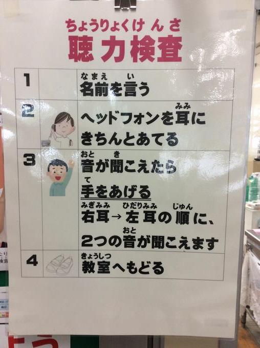 聴力検査