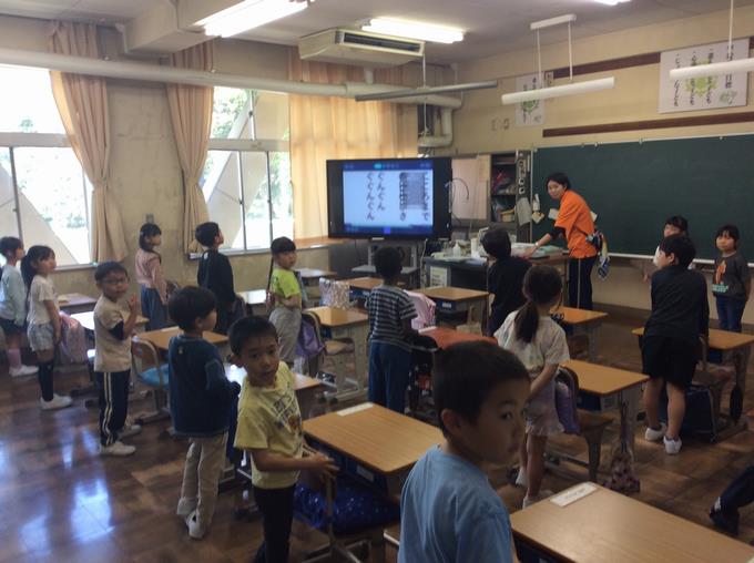 朝の会＠1年生