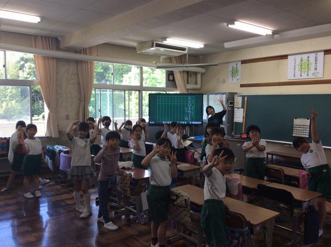 朝の会＠2年生