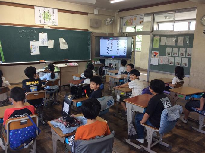 朝の会＠3年生
