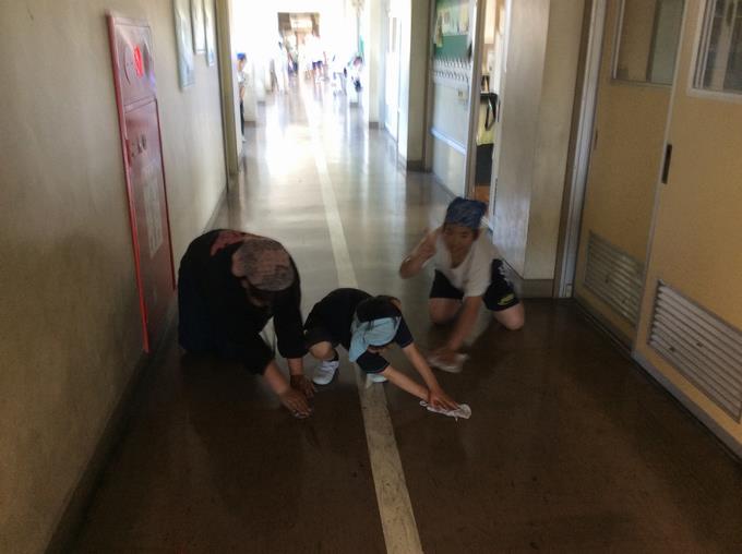 縦割り清掃