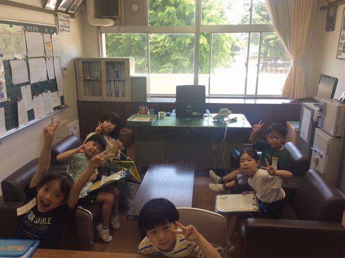校長室探検＠1・2年生