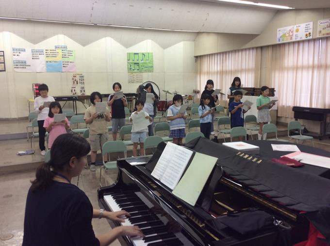 音楽部の練習