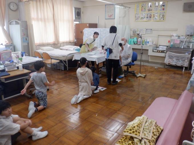 検診の様子