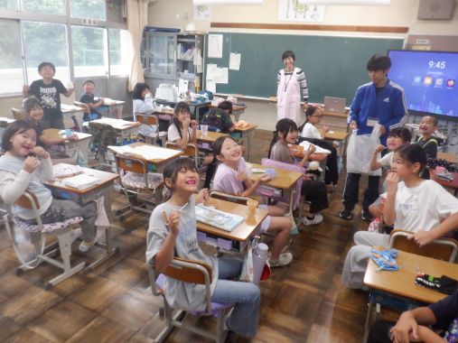 染め出し完了