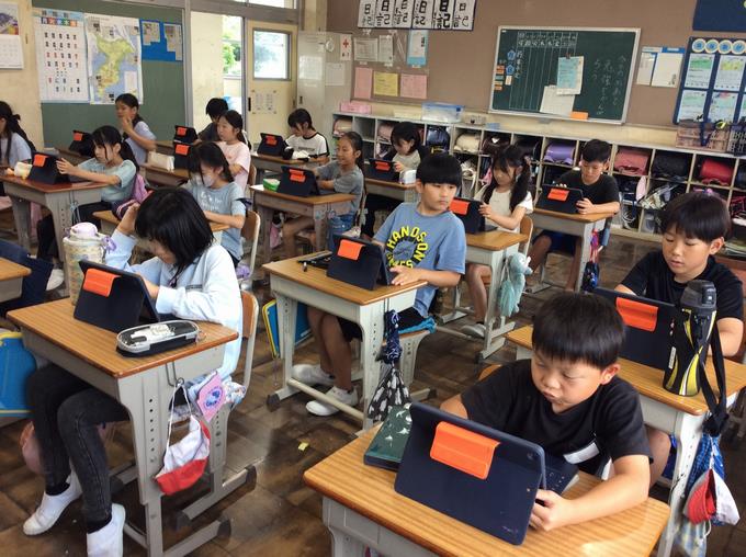 学習の様子＠4年生