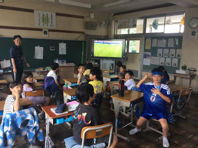 サッカーの応援