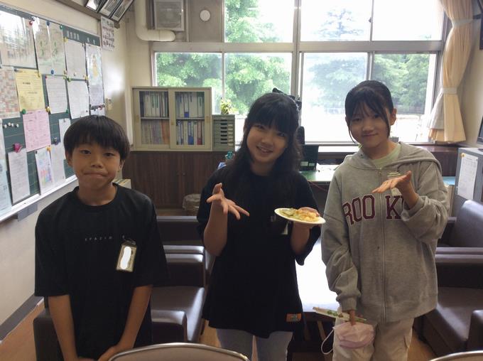 ポテトチップスの完成です