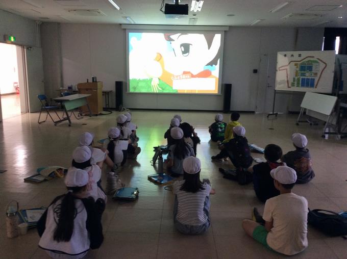 4年生＠北総浄水場の見学