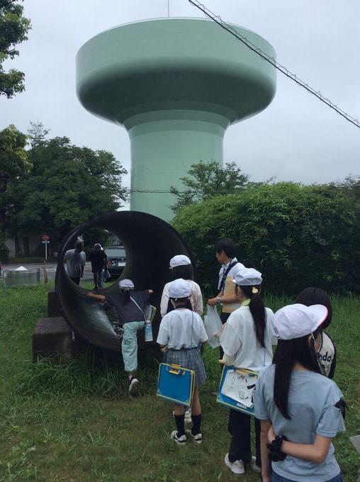 4年生＠水道管に入ろう