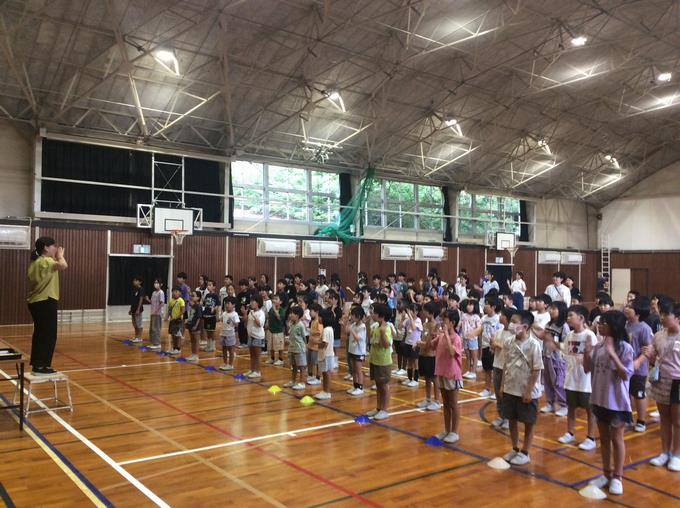 全校合唱「夏だ」