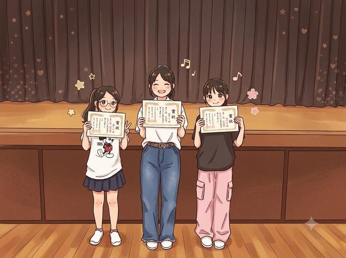 表彰のイラスト(AI)