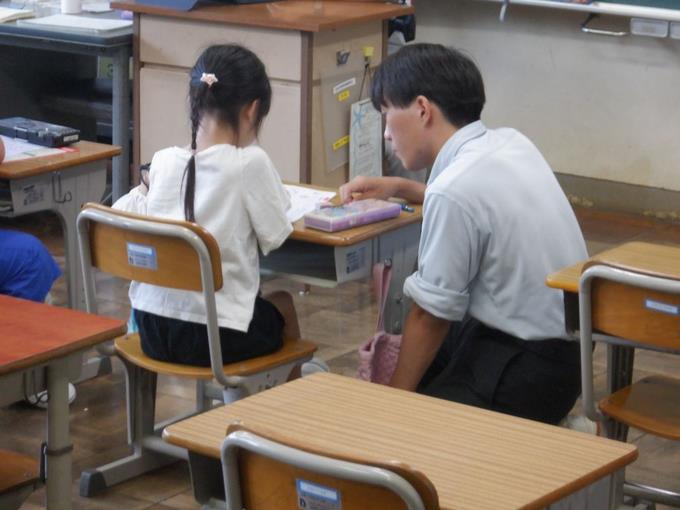 学習の様子