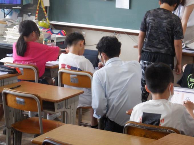 学習の様子