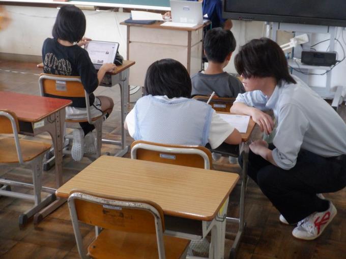 学習の様子