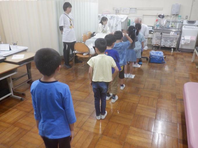検診の様子