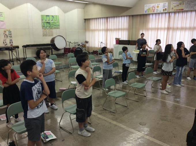 音楽部の練習