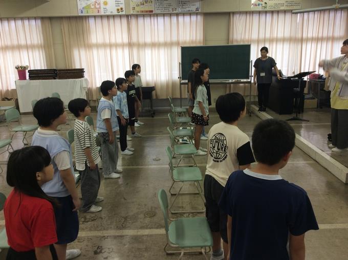 音楽部の練習
