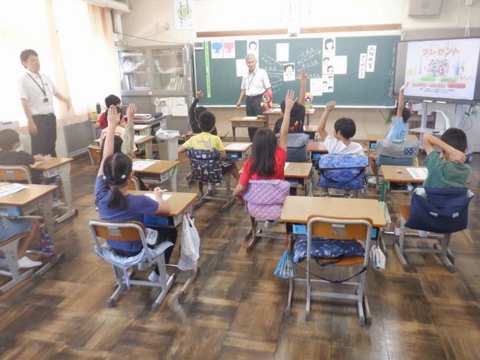 自分の意見を発表