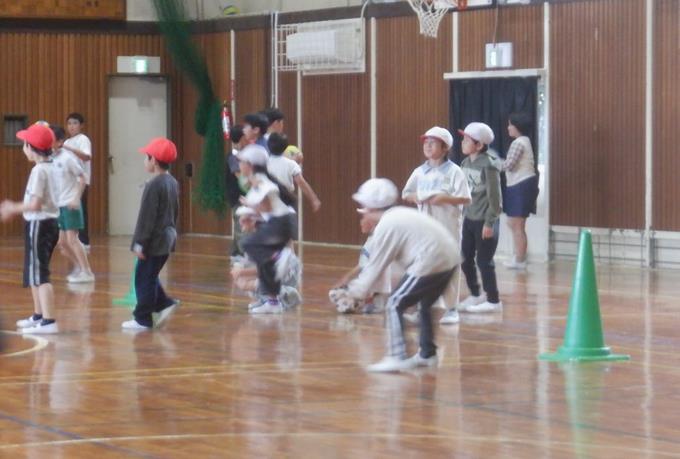 体育館の様子