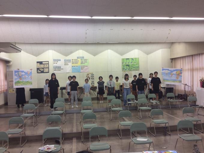 音楽部の練習