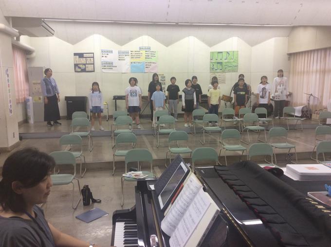 音楽部の練習