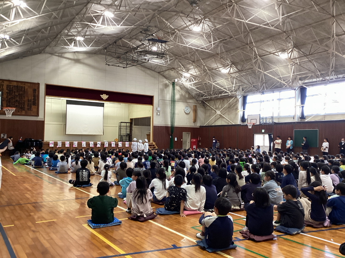 1年生を迎える会の様子②